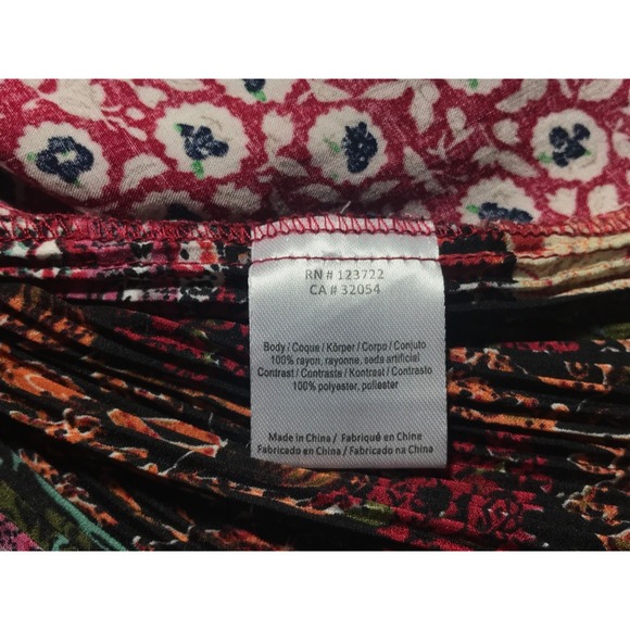 One September Tamarosa Top Womens XS Blueberry Western Boho Anthropologie Tank - Picture 11 of 12